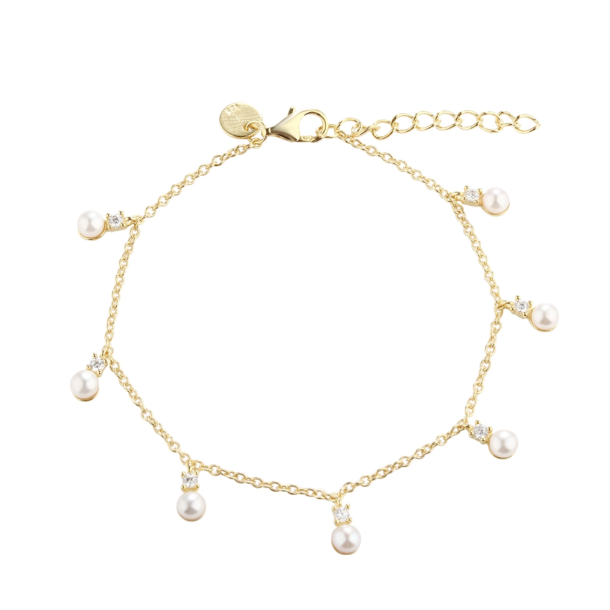 Armbnd DARLING BUBBELS forgyldt slv