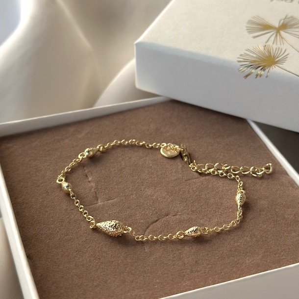 Armbnd CAPPA Forgyldt slv