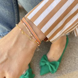 Armbnd BRAZIL forgyldt slv