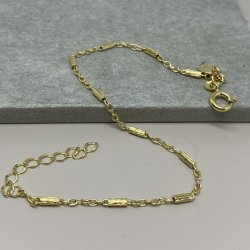 Armbnd TUBE  Forgyldt slv