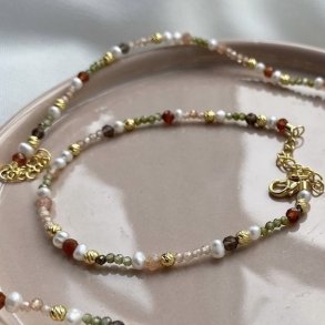 Armbnd OLIVE GARDEN Forgyldt slv