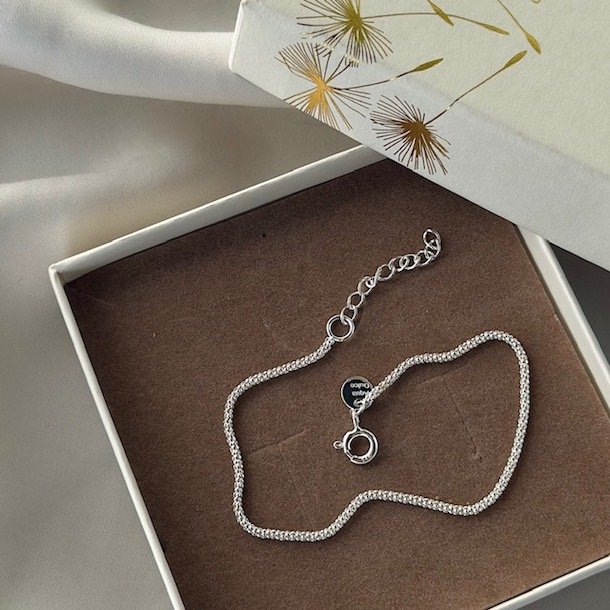 Armbnd POPCORN Sterling Slv