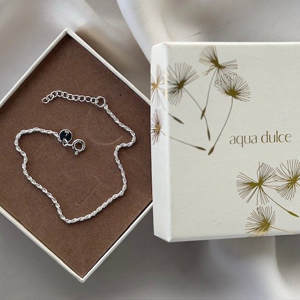 Armbnd ROPE Sterling Slv