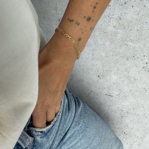 Armbnd EDNA Armbnd forgyldt slv