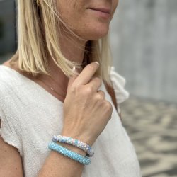 Chunky elastik armbnd miks