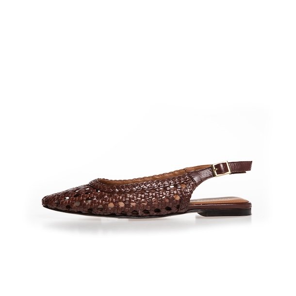 Slingback As the sea brun skind str 36-42