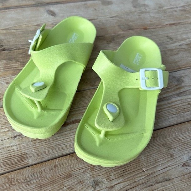 Badesandal med strop str 36-41