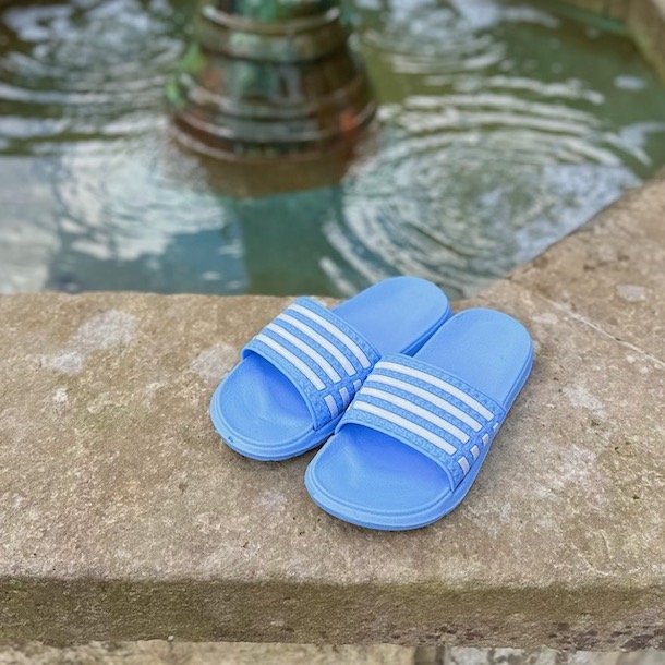 Badesandal stripe dame str 36 - 41