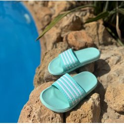 Badesandal stripe dame str 36 - 41