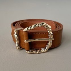 Blte med snoet guld spnde