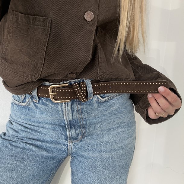 Blte med nitter Imiteret ruskind