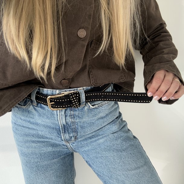 Blte med nitter Imiteret ruskind