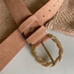 Blte med guld flet spnde