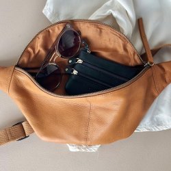 Taske nr 35 bltetaske skind