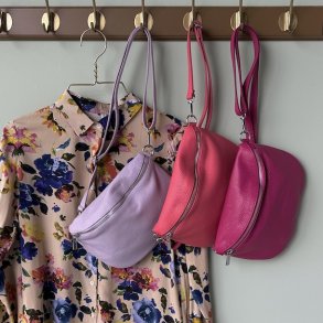 Bltetaske Bolette skind slv