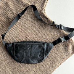 Bltetaske skind mange rum