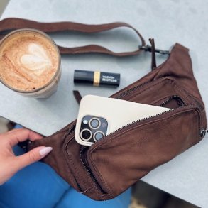 Bltetaske washed skind