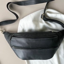 Bltetaske NEW ORIGINAL skind soft sort