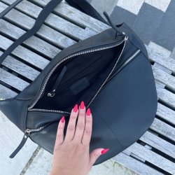 Bltetaske oversize skind