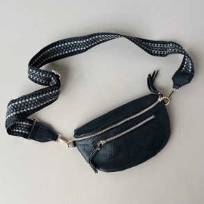 Bltetaske med trendrem sort