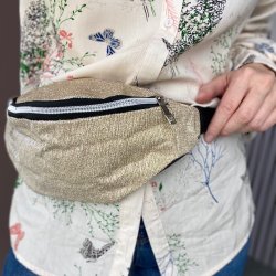 Bltetaske pige - metallic