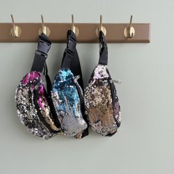 Pige Bltetaske - palliet