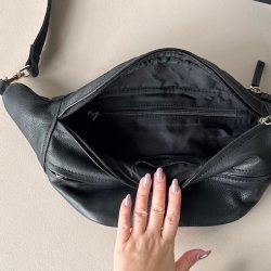 Bltetaske NEW ORIGINAL skind soft sort