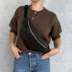 Taske nr 20 bltetaske skind