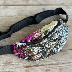 Pige Bltetaske - palliet