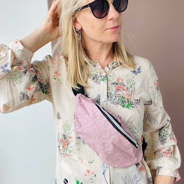 Bltetaske pige - metallic