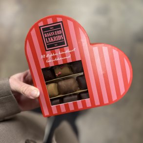 Bagsv�rd hjerteformet gave�ske