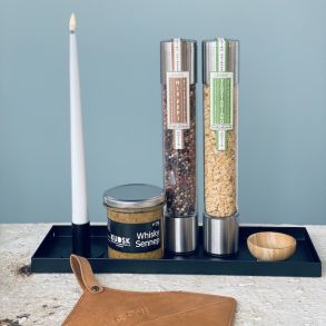 Metal bakke 370x130x20mm