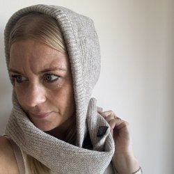Balaclava med Scarf Uldmiks