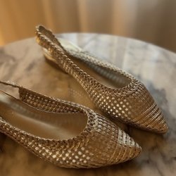 Ballerina Belle guld str. 36-41