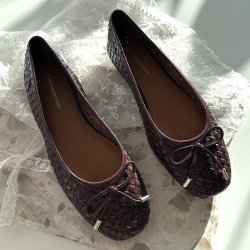 Ballerina Lucie - flettet skind