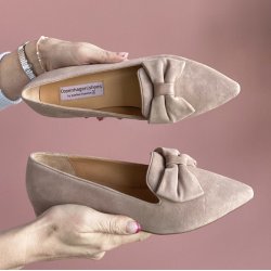 Loafer Be good Beige Josefine Valentine - ruskind str 36-41