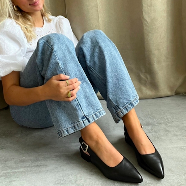 Sko IS IT LOVE skind Str. 37-41