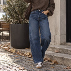 Barrel jeans bl� str 34-42