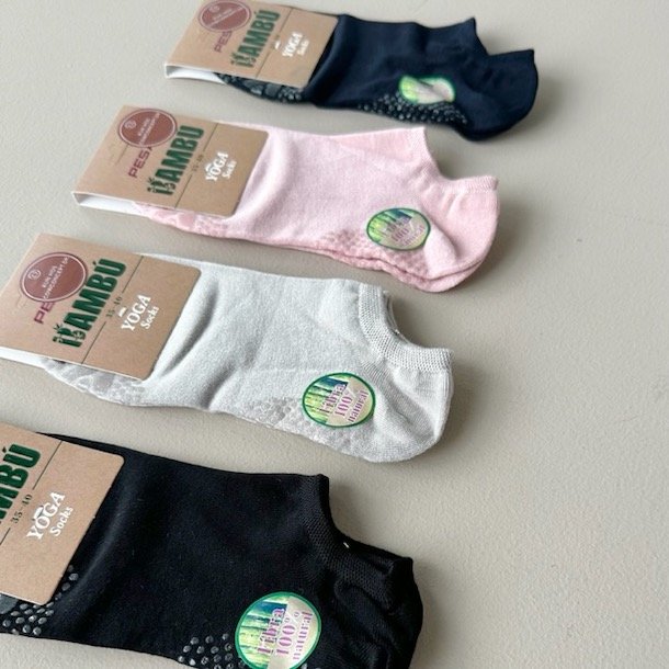 Yoga ankel strmper bambus str 35-40