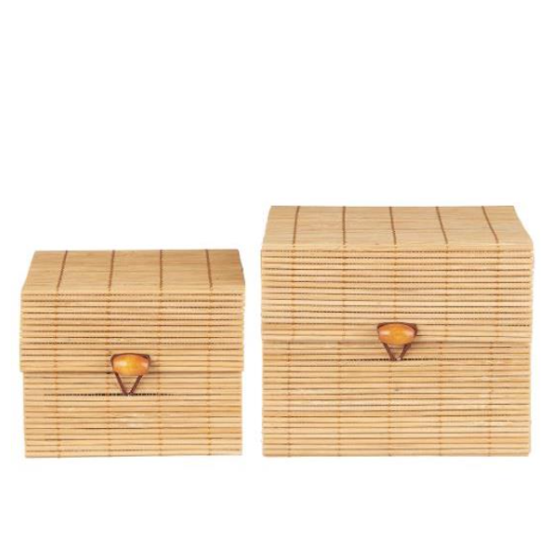 ske kvadratisk bambus 2 strrelser