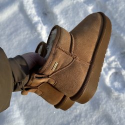 Bamse st�vle CAMEL ruskind - str 36-41 vandafvisende