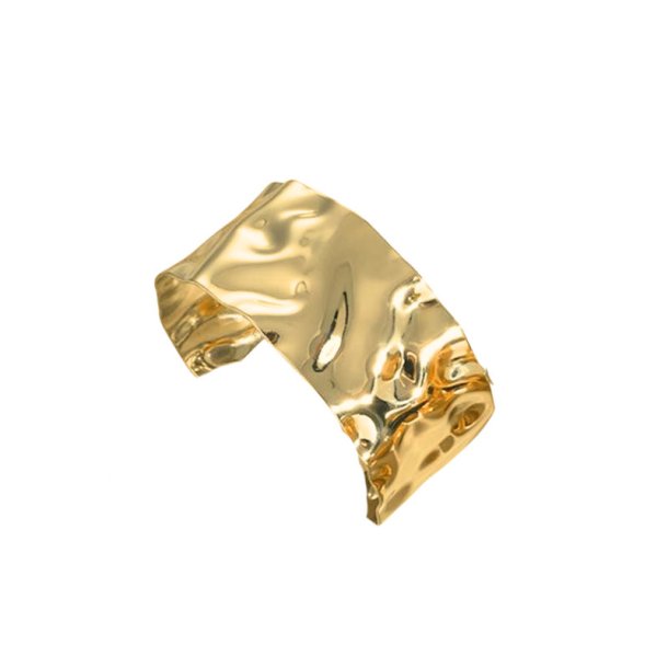 Armring SOFT BIG BAN - Guldbelagt vandfast