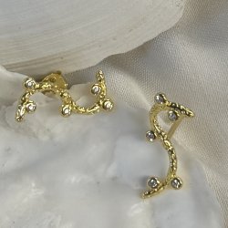 BARBARA  Forgyldt Slv