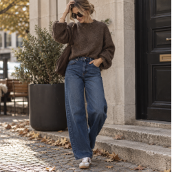 Barrel jeans bl� str 34-42