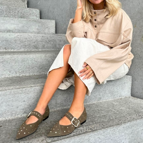 BE SURE Ballerina Army ruskind str 36-42