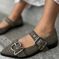 Loafer FUTURE VIBES oliven ruskind str 37-41