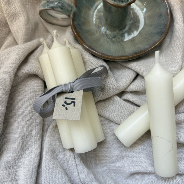 Bedelys elfenben :2,2 H:11 pakke af 3 stk.