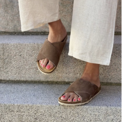 Sandal Annet Nature castano - skind str 37 - 41