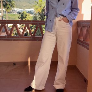 Jeans Barrel Vanilla - str. 34-44