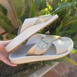 Fly Flot dame sandal beige str. 36-41